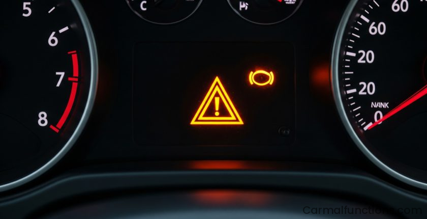 Exclamation Mark in a Car What is an Exclamation Mark in a Triangle?