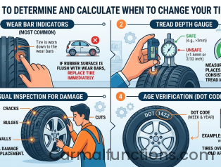 How to Determine and Calculate When to Change Your Tires?