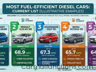 Most Fuel-Efficient Diesel Cars: Current List