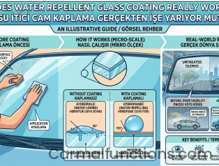 Does Water Repellent Glass Coating Really Work?