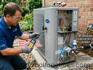 How to Perform an Air Conditioner Gas Leak Test?