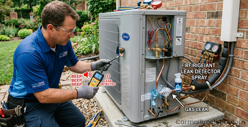How to Perform an Air Conditioner Gas Leak Test?