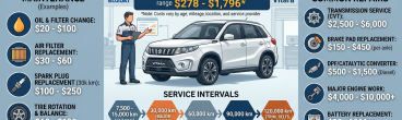 Suzuki Vitara Maintenance Price?