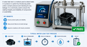 What is a water leak test?