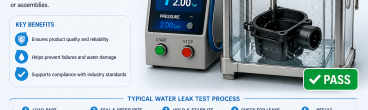 What is a water leak test?
