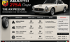 Abarth 215A Coupe Tire Air Pressure