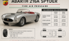 Abarth 216A Spyder Tire Air Pressure
