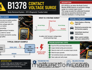 B1378 Contact Voltage Surge
