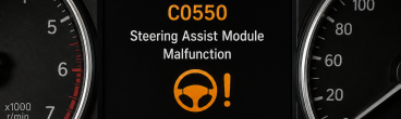 C0550 Steering Assist Module Malfunction