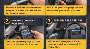 How to Adjust Car Tire Pressure?