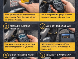 How to Adjust Car Tire Pressure?