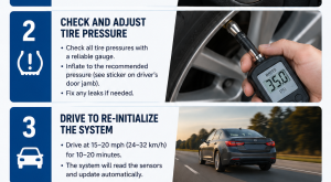 How to Clear Tire Sensor Faults in 4 Steps