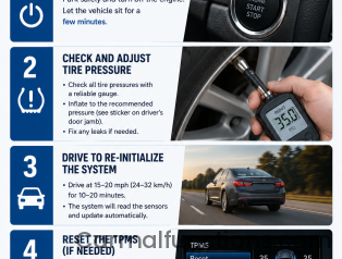 How to Clear Tire Sensor Faults in 4 Steps
