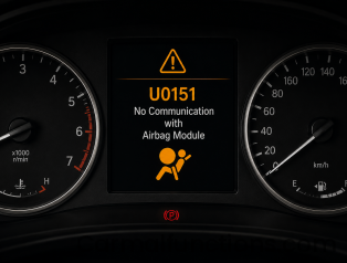 No communication with U0151 Airbag Module