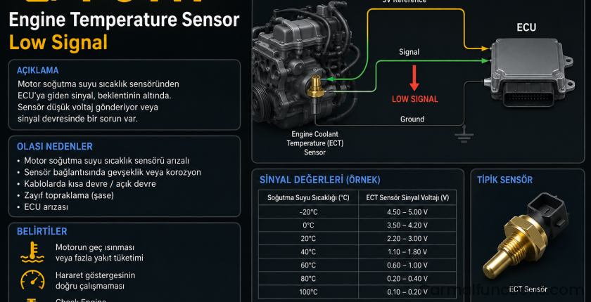 P0117 Engine Temperature Sensor Low Signal