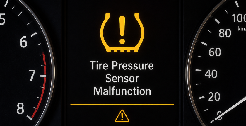 Tire Pressure Sensor Malfunction