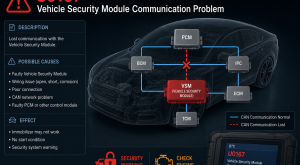 U0167 Vehicle Security Module Communication Problem