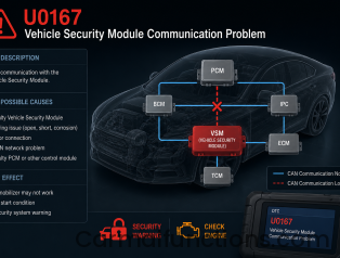 U0167 Vehicle Security Module Communication Problem