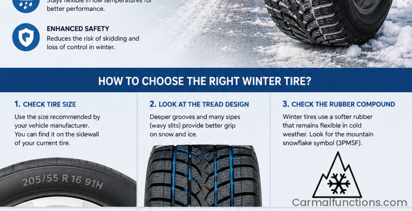 What are winter tires used for? How to choose one?