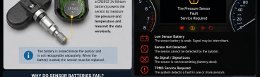 What is a Tire Pressure Sensor Battery? Sensor Errors